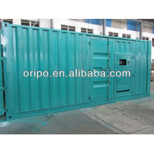 1000kw water-cooled container generator with fuel less diesel engine